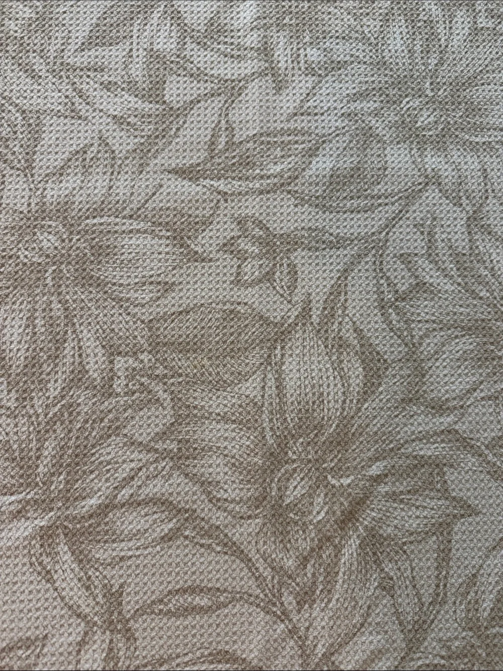 Geometry Kitchen Tea Towel Alba Farmhouse Dish Towel Neutral Floral Beige